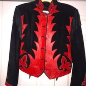 Red & Black western jacket